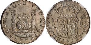 8 Real Nouvelle-Espagne (1519 - 1821) Argent Philippe V d