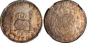8 Real Nouvelle-Espagne (1519 - 1821) Argent Charles III d