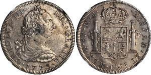 8 Real Nouvelle-Espagne (1519 - 1821) Argent Charles III d