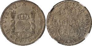 8 Real Nouvelle-Espagne (1519 - 1821) Argent Charles III d