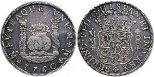 8 Real Nouvelle-Espagne (1519 - 1821) Argent Ferdinand VI d