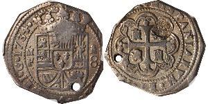8 Real Nouvelle-Espagne (1519 - 1821) Argent Philippe V d