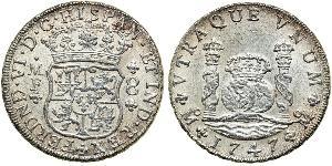 8 Real Nouvelle-Espagne (1519 - 1821) Argent Ferdinand VI d