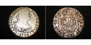 8 Real Nouvelle-Espagne (1519 - 1821) Argent Charles IV d