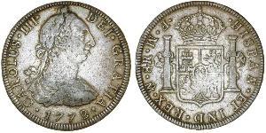 8 Real Nouvelle-Espagne (1519 - 1821) Argent Charles III d