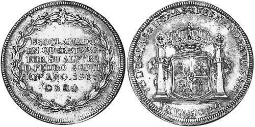8 Real Nouvelle-Espagne (1519 - 1821) Argent Ferdinand VII d