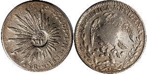 8 Real Philippines Argent 