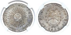 8 Real Provinces-Unies du Río de la Plata (1810 -1831) Argent 