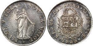8 Real Pérou Argent 