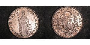 8 Real Pérou Argent 