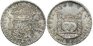 8 Real Pérou / Spanish Colonies Argent 