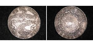 8 Real République de Nouvelle-Grenade (1831–1858) Argent 