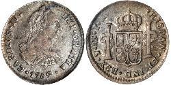 8 Real Vice-royauté du Río de la Plata (1776 - 1814) Argent Charles IV d