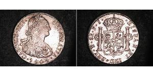 8 Real Vice-royauté du Río de la Plata (1776 - 1814) / Bolivie Argent Charles IV d