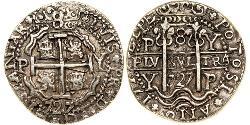 8 Real Bolivia / Vicereame del Perù (1542 - 1824) Argento 