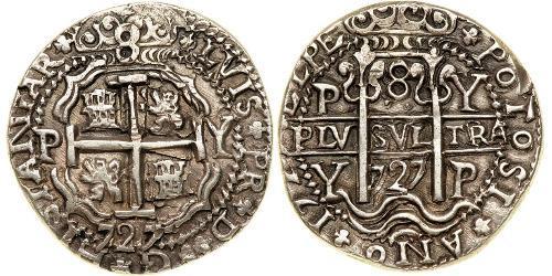 8 Real Bolivia / Vicereame del Perù (1542 - 1824) Argento 