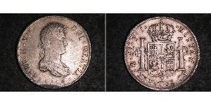 8 Real Bolivia / Vicereame del Río de la Plata (1776 - 1814) Argento Ferdinando VII di Spagna (1784-1833)