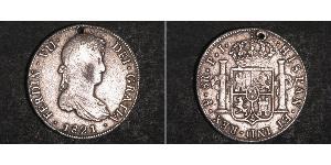 8 Real Bolivia / Vicereame del Río de la Plata (1776 - 1814) Argento Ferdinando VII di Spagna (1784-1833)
