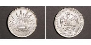 8 Real Second Federal Republic of Mexico (1846 - 1863) Argento 