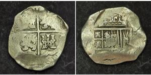 8 Real Spagna / Spanish Colonies Argento Carlo IV di Spagna (1748-1819)