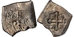 8 Real Vicereame della Nuova Spagna (1519 - 1821) Argento Filippo V di Spagna (1683-1746)