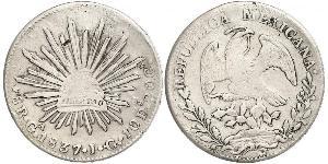 8 Real Estados Unidos Mexicanos (1846 - 1863) Plata 