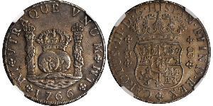 8 Real Perú Plata Carlos III de España (1716 -1788)