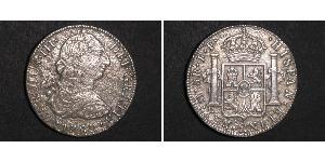 8 Real Virreinato de Nueva España (1519 - 1821) Plata Carlos III de España (1716 -1788)