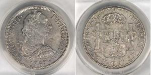 8 Real Virreinato de Nueva España (1519 - 1821) Plata Carlos III de España (1716 -1788)