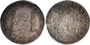 8 Real Virreinato de Nueva España (1519 - 1821) Plata Carlos III de España (1716 -1788)