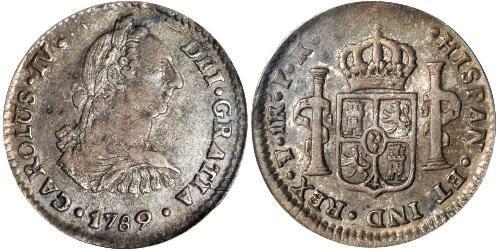 8 Real Virreinato del Río de la Plata (1776 - 1814) Plata Carlos IV de España (1748-1819)