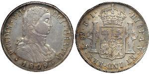 8 Real  Plata Fernando VII de España (1784-1833)