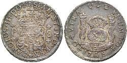 8 Real Guatemala Silber 