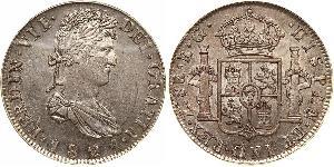 8 Real Kaiserreich Mexiko (1821 - 1823) Silber Ferdinand VII. von Spanien (1784-1833)