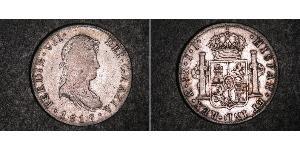 8 Real Kaiserreich Mexiko (1821 - 1823) Silber Ferdinand VII. von Spanien (1784-1833)
