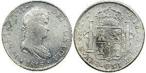 8 Real Kaiserreich Mexiko (1821 - 1823) Silber Ferdinand VII. von Spanien (1784-1833)