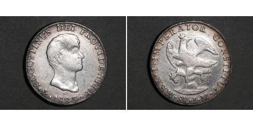 8 Real Mexiko Silber 
