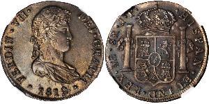 8 Real Peru Silber Ferdinand VII. von Spanien (1784-1833)
