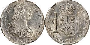 8 Real Peru Silber Karl IV (1748-1819)