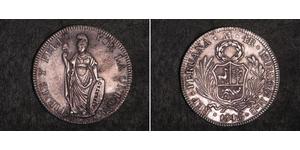 8 Real Peru Silber 