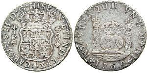 8 Real Peru Silber Karl III. von Spanien (1716 -1788)