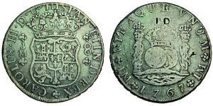 8 Real Peru Silber Karl III. von Spanien (1716 -1788)