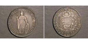 8 Real Peru Silber 