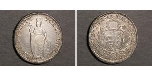 8 Real Peru Silber 
