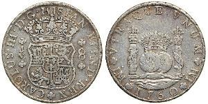 8 Real Peru Silber Karl III. von Spanien (1716 -1788)