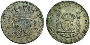8 Real Peru Silber Karl III. von Spanien (1716 -1788)