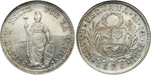 8 Real Peru Silber 