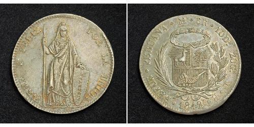 8 Real Peru Silber 