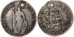 8 Real Philippinen Silber 