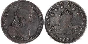 8 Real Philippinen Silber 